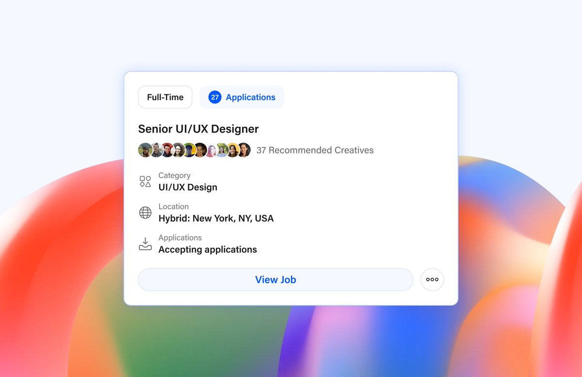 Behance tweet media