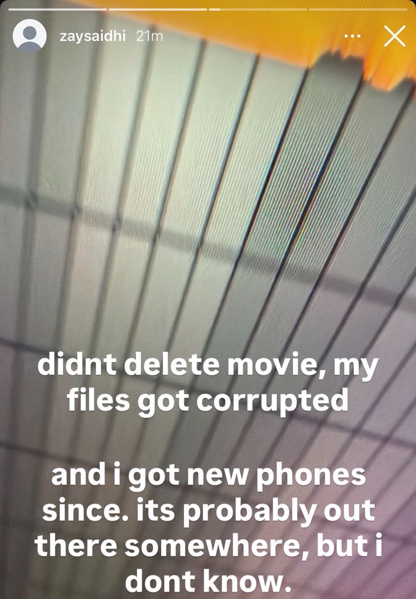 cuhslatt's tweet photo. Izaya Tiji reveals his grail snippet “Movie” was lost due to corrupted files not because he deleted it (we’re never getting the song) https://t.co/VzLJXuQUBU