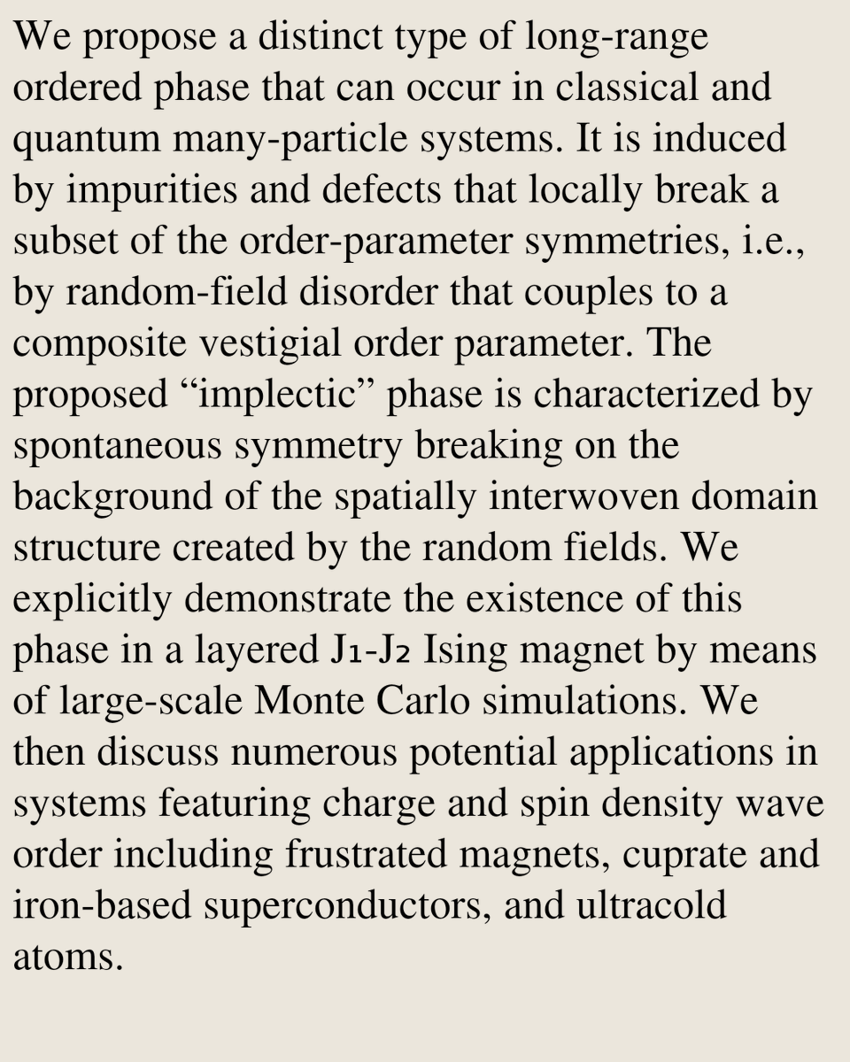 Disordered Systems and Neural Networks Papers tweet media