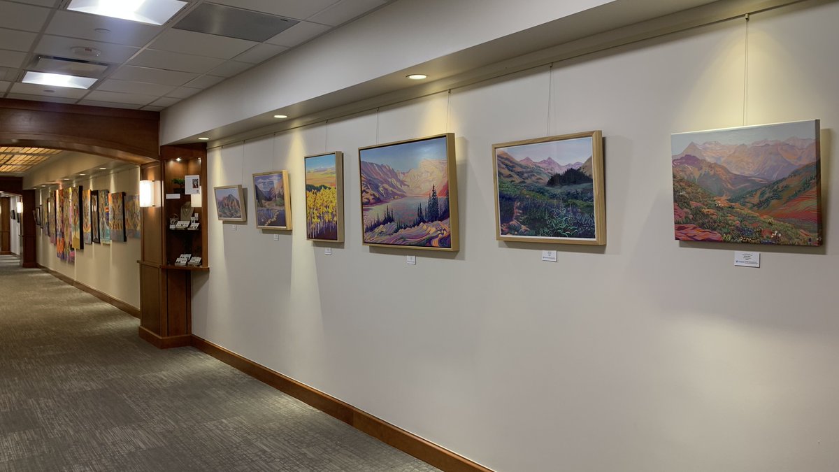 LUHFoundation's tweet photo. The 2026 Summer Show within our Art Walkway and Lobby is now up! All work is available for purchase and a portion of all art sales goes towards what we do here at the LUH Foundation! 🩵
We’re so grateful to bring in local art and add beauty to the special space that is LUH! 🙌 https://t.co/IiDlNnW2db