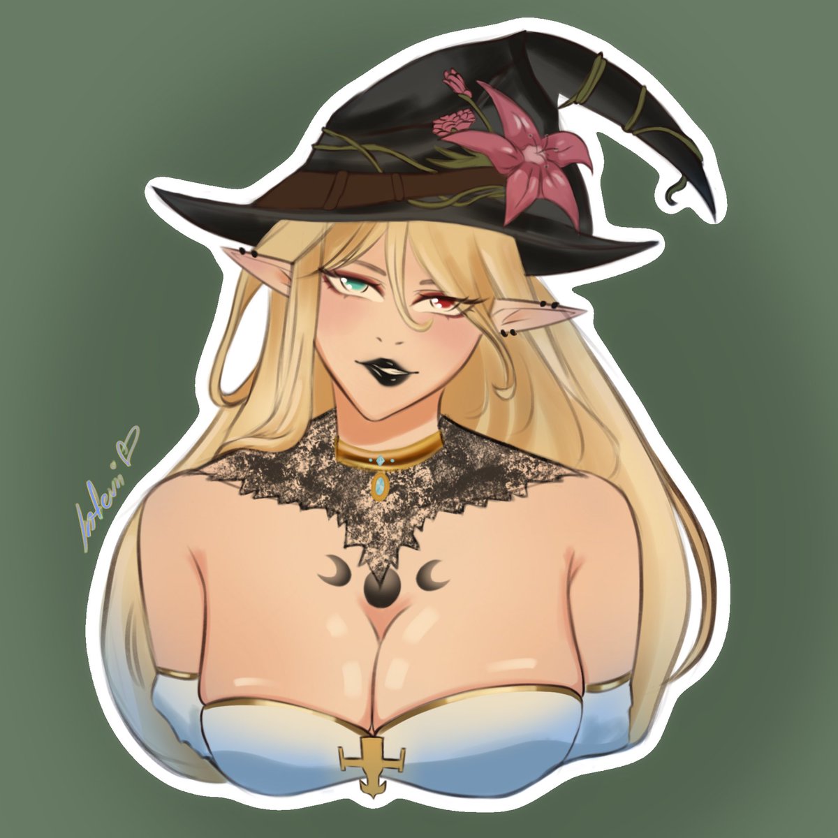 InferniArts's tweet photo. A little gift for @Zavistna c:
#zavistart #art #skeb #vgen #fanart https://t.co/9jucq3b54L