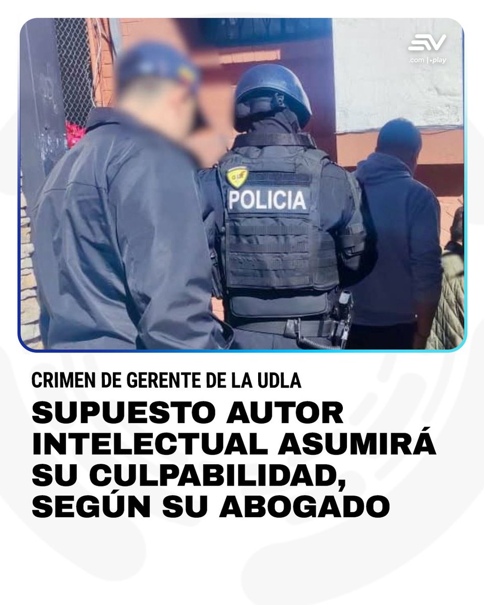 EcuavisaInforma's tweet photo. 🔴 Galo O., director de operaciones de la UDLA y señalado como autor mediato del asesinato de gerente de la misma universidad, revelará todo lo que sabe del crimen para recibir una condena de cárcel menor. ▶️ https://t.co/zgL5mguco3 https://t.co/9wXi8cgsk7