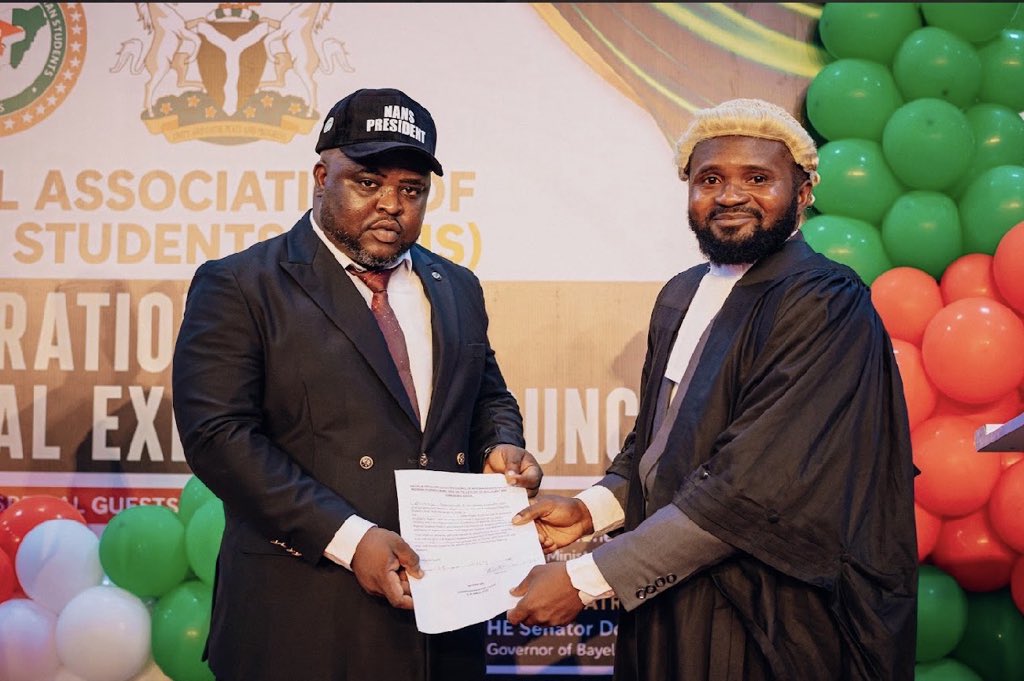iambabtee's tweet photo. Today, at the NANS National Inauguration, we declared a State of Emergency on students’ hostel conditions across Nigeria. The worsening state of accommodation in many tertiary institutions has become unacceptable, and NANS is committed to ensuring that students are provided with safe, conducive, and habitable living environments.

We also announced our decision to relocate the NANS National Headquarters to Anambra State as part of our efforts to demand the immediate release of our student leaders, who are being unlawfully detained and oppressed. We strongly condemn what we consider the illegal detention of our comrades and call on Magistrate Nnamdi Aduma, who also serves as the Financial Secretary of the Magistrates’ Association of Nigeria, to ensure that justice prevails and that due process is respected.

NANS will continue to stand firmly in defense of the rights, welfare, and freedom of Nigerian students. We will not be intimidated or silenced in our pursuit of justice.

BABTEE
NANS PRESIDENT.
