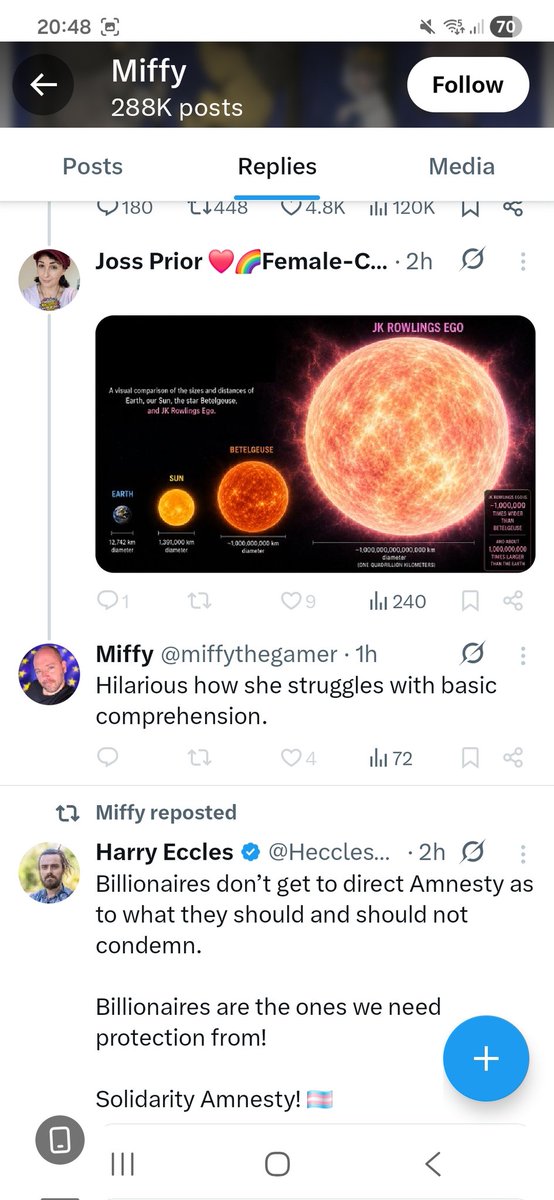 trishbeaker71's tweet photo. @AlisonMoyet @miffythegamer I mean c'mon... hes responding to Joss... he's a chaser... couldn't blow spoke harder if he tried https://t.co/NN8f5DiWkk