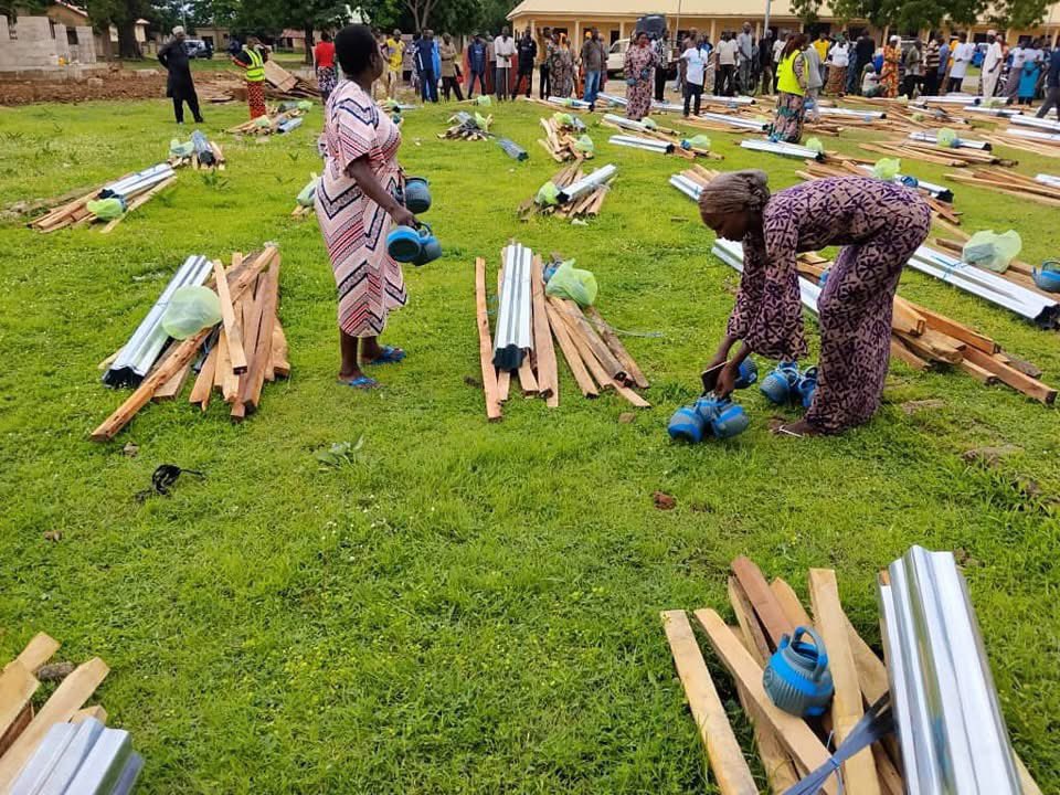 HenryHoomen2's tweet photo. Toilet material empowerment in Langtang by plateau state government. https://t.co/gSjg1W4aSy