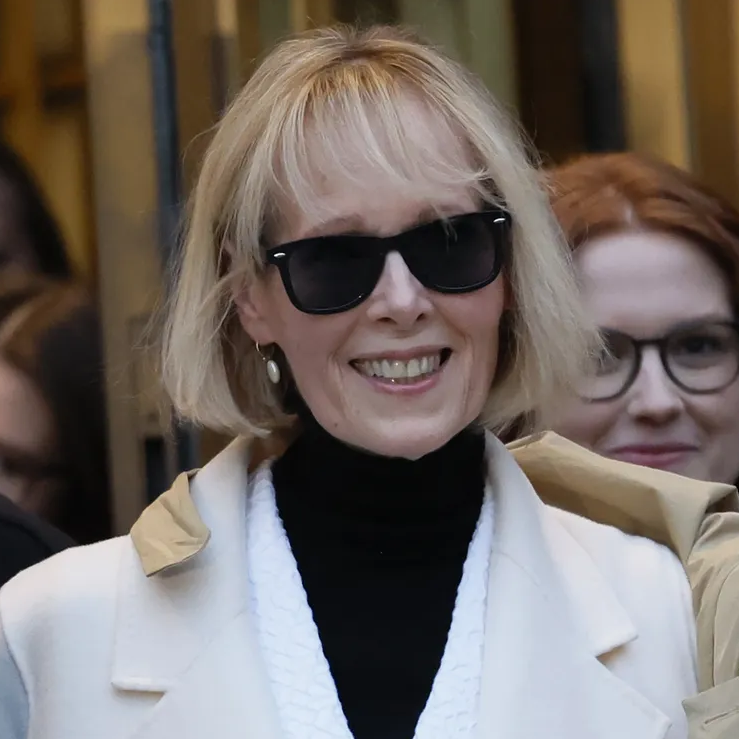 factpostnews's tweet photo. E. Jean Carroll shares jubilant message after collecting the $5.6M Trump owed her for sexual abuse and defamation:

"The Eagle has landed." https://t.co/WX29QAeKrW