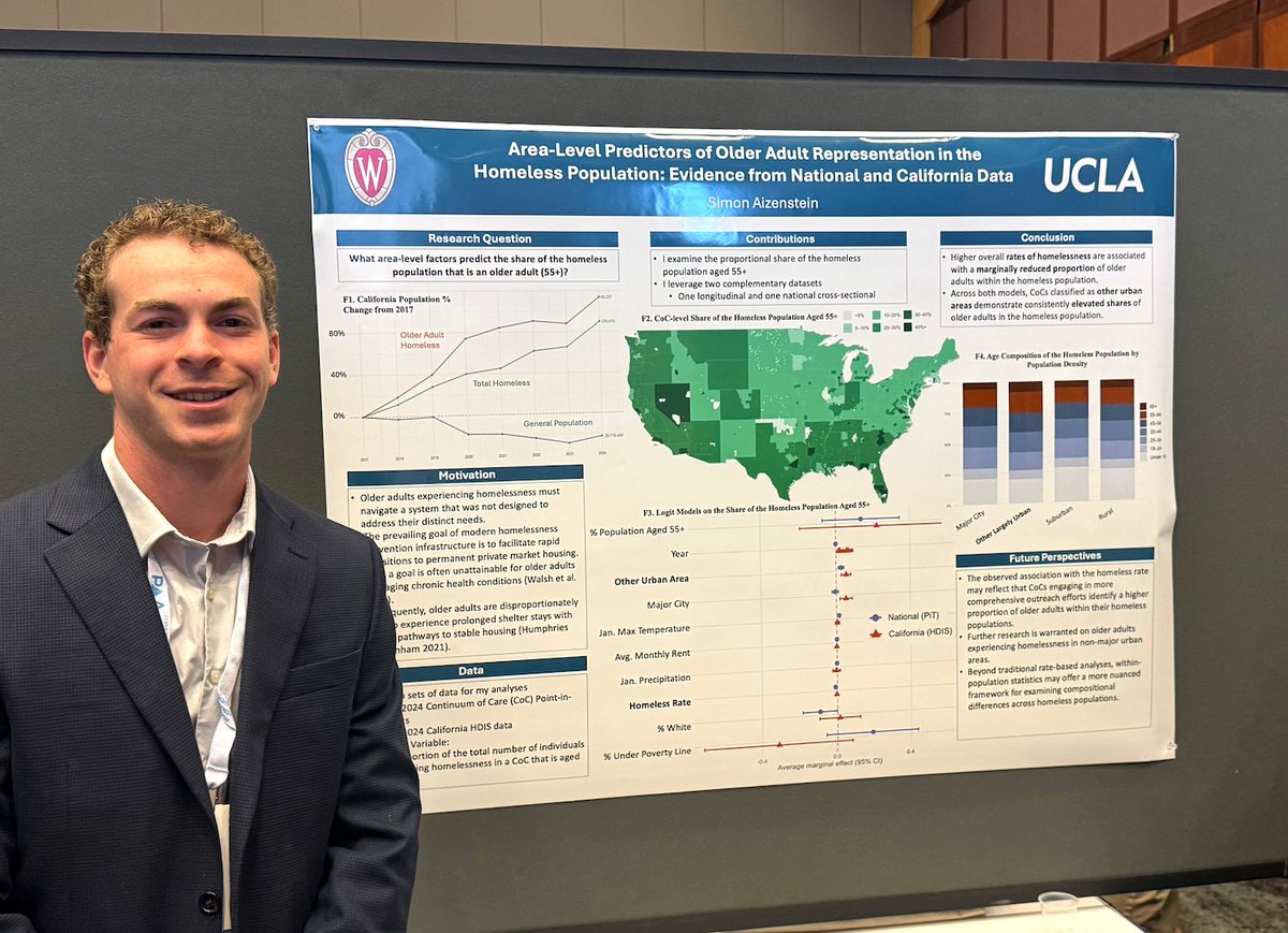 Social_Ecology's tweet photo. Celebrating NextGenPop Fellows! After last summer’s NGP workshop at @UCIrvine, Amelia Vance (@USUAggies) and Simon Aizenstein (@UWMadison) presented original research during May's Population Association of America Annual Meeting. #NextGenPop #PopulationResearch #AllInForAll https://t.co/tmTl55zDRo