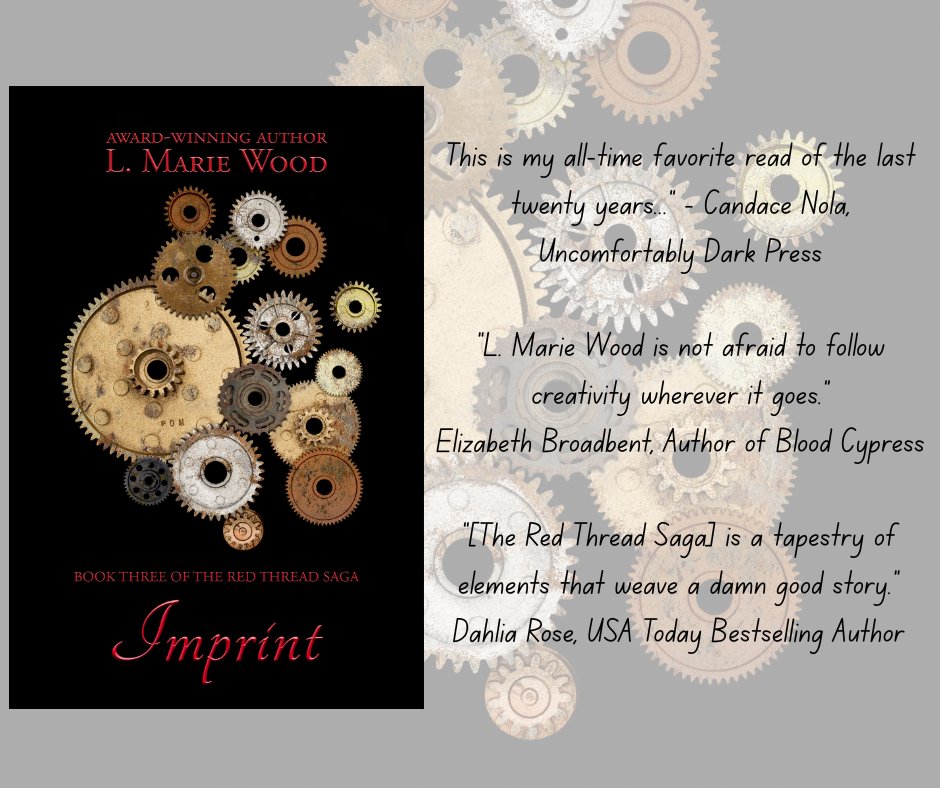 LMarieWood1's tweet photo. https://t.co/7aC2jxJDIT
Imprint, book three of The Red Thread Saga, brings Jason's quest to find the fruit of his brother's labor to the forefront in this thrilling mystery woven within the fabric of a tortured love story.
#slipstream #PsychologicalHorror #MMF #sexyscary #poly https://t.co/A3lGTDNjeZ