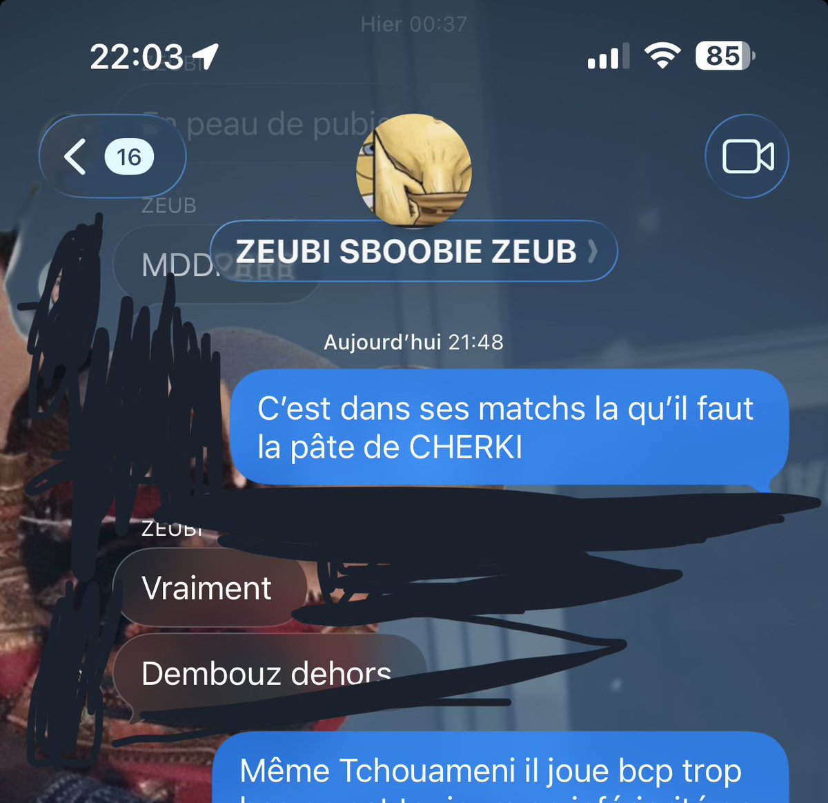 SL93140's tweet photo. @walidacherchour Je l’ai dit à frérot  y’a 15 min 😅 https://t.co/8fdeRro6AZ