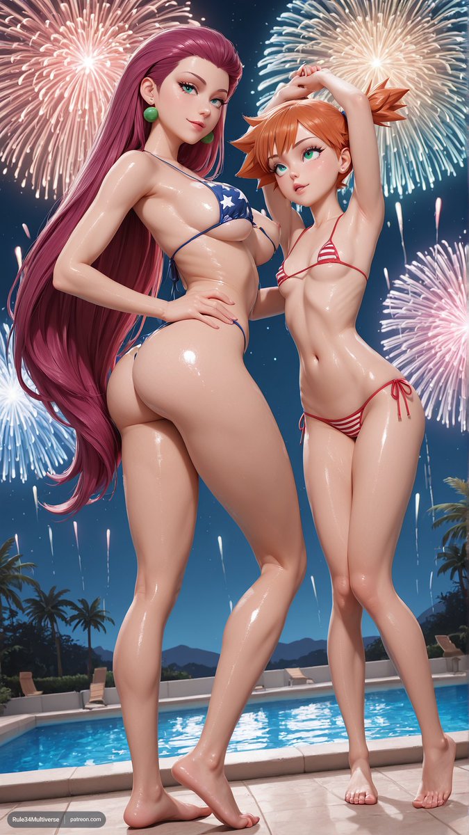 R34Multiverse's tweet photo. Jessie And Misty Independence Day _Rule34multiverse
#pokemonㅤㅤㅤ #jessie #misty https://t.co/sEItId1CmE
