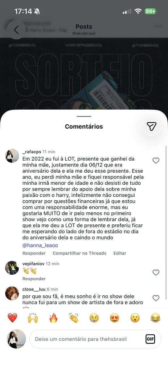 iFuckdn4's tweet photo. @thehsbrasil meu comentário está aparecendo pra vcs??? https://t.co/O82g1pZbuu