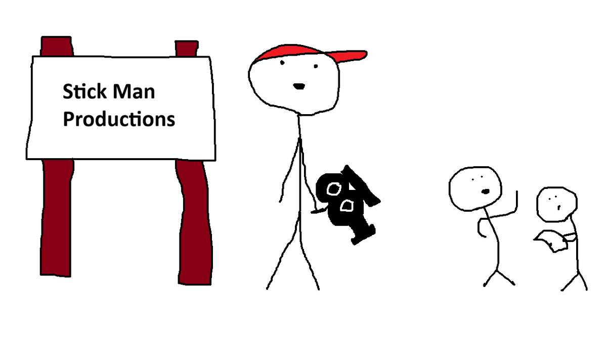 Writing Stick Man - Richard Massie tweet media