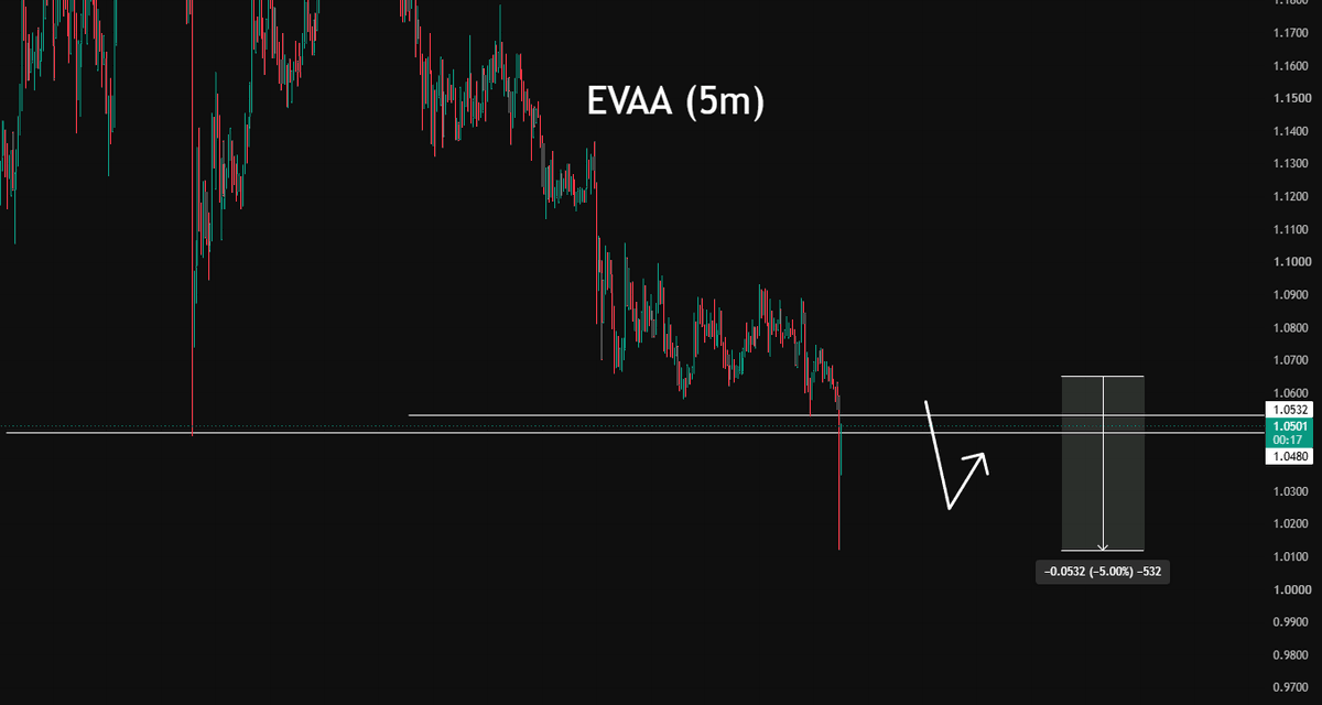 krasnovtrader's tweet photo. $EVAA / $USDT

WOW! The coin swept all the liquidity below the levels https://t.co/thSKdlqxvz