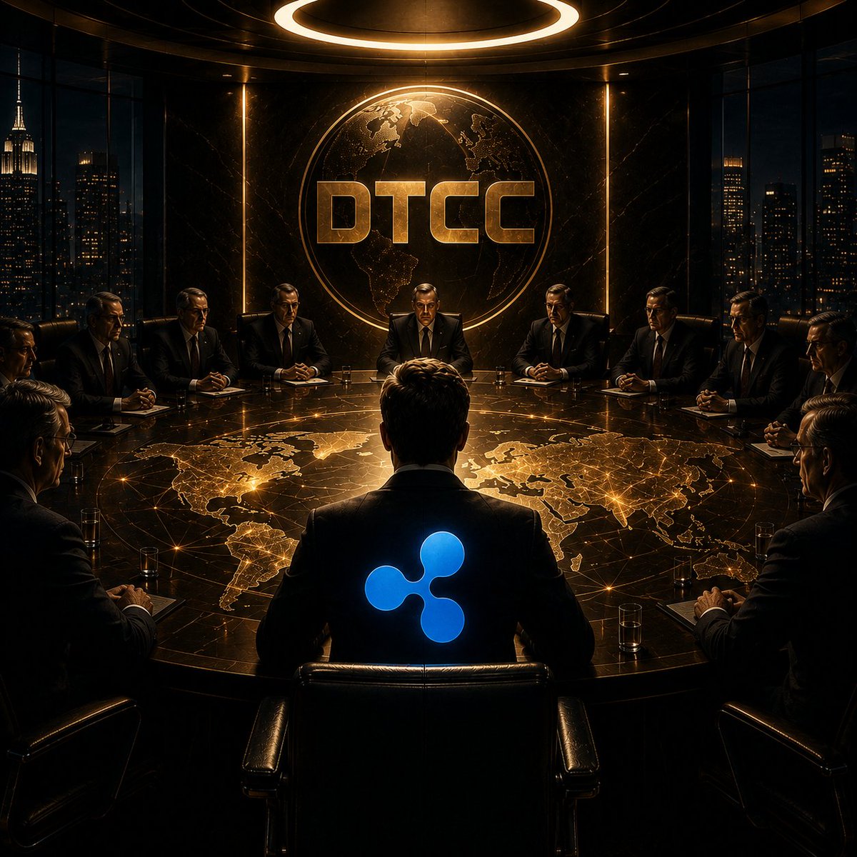 RippleXity's tweet photo. 🚨 JUST IN: Less than 420 minutes until DTCC begins live tokenization with #Ripple Prime already inside the room. https://t.co/8T4xrg556b