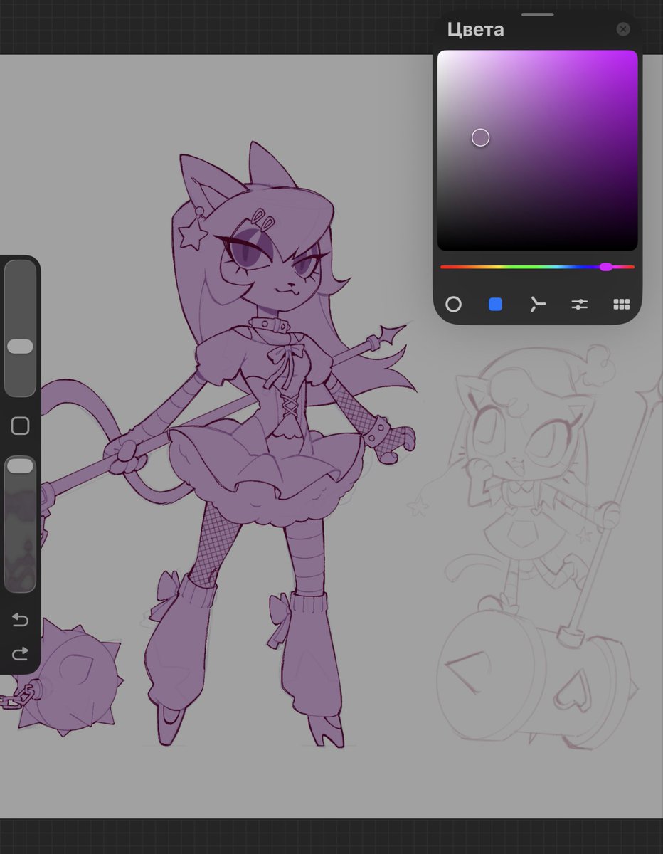 Oo_tabletka_oO's tweet photo. wip!! 
#NextFridayMagicalMeowMeow https://t.co/Ru4IAdi9k1