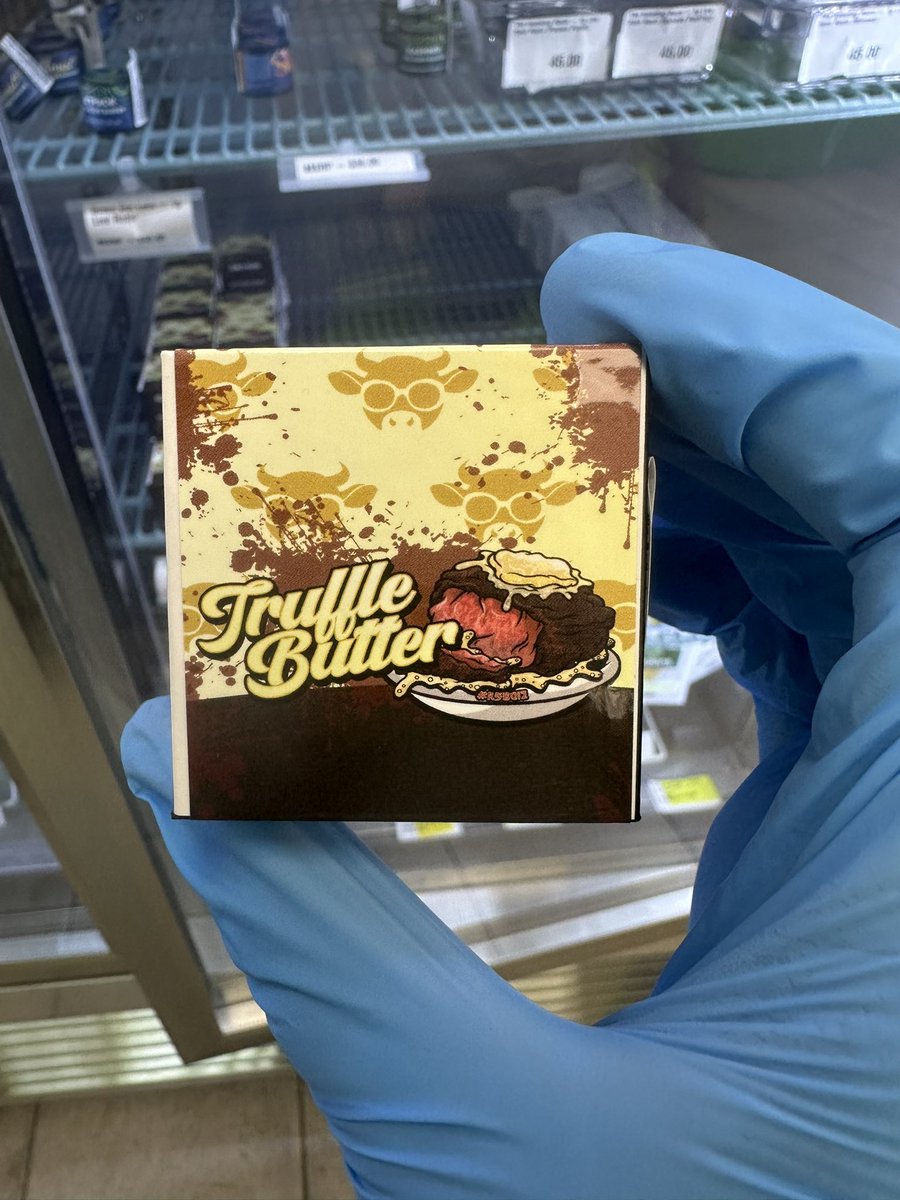 GREENPHARMSaz's tweet photo. TRUFFLE BUTTER Hash Rosin from Clout Kings is in stock now. 🥹💚 https://t.co/Hxp6sH2aSv