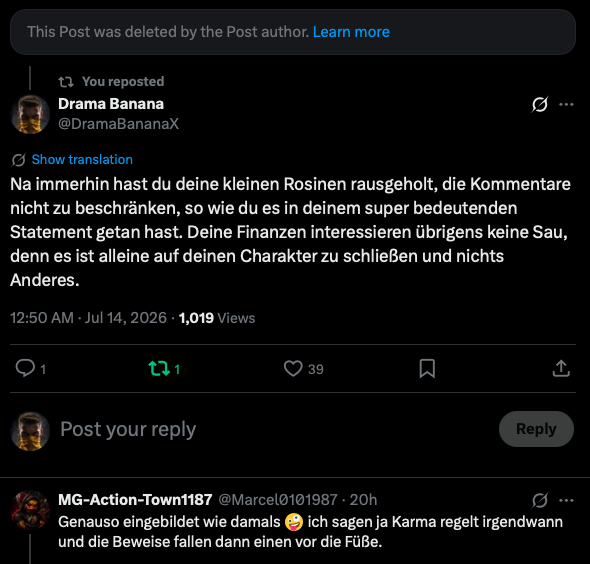 Drama Banana tweet media