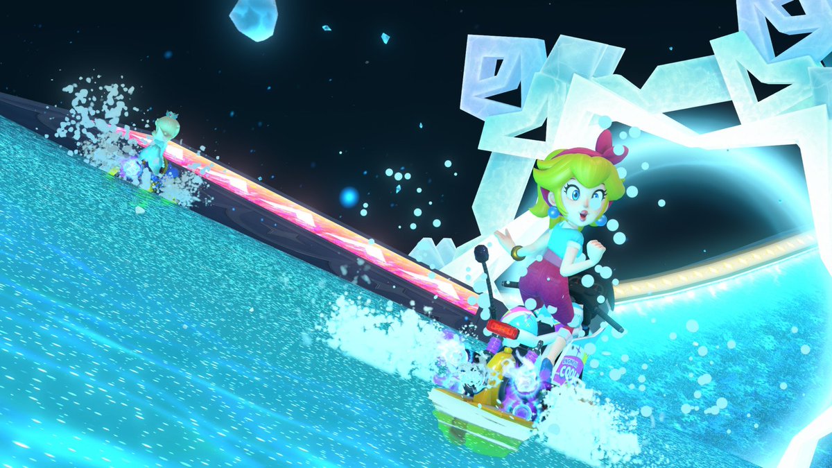 MarnieGraves_'s tweet photo. Mario Kart World is a beautiful game~ ❤️🩷✨️ https://t.co/OMdaDLRPFP