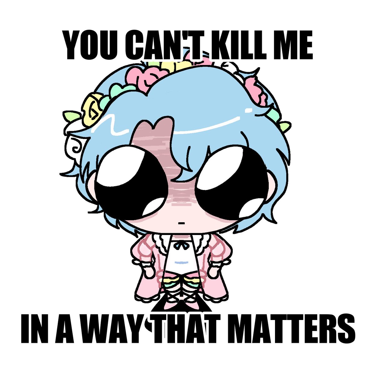 Aura_Sinclair's tweet photo. Today is International Non-Binary People’s Day which means I am even more powerful than usual. Fear my demi-divine power. I love being none gender with left beef https://t.co/Ys8wKt64YR