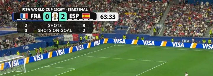 danielangeloHQ's tweet photo. EVERYONE THOUGHT FRANCE WOULD BE TOO MUCH FOR SPAIN, FRANCE WOULD BE TOO GOOD!

BUT THE TRUTH IS THAT SPAIN ARE DESTROYING FRANCE, THEY ARE SHOWING FRANCE WHAT REAL FOOTBALL IS🇪🇸🇫🇷😭😤 https://t.co/XspGGsW2N6