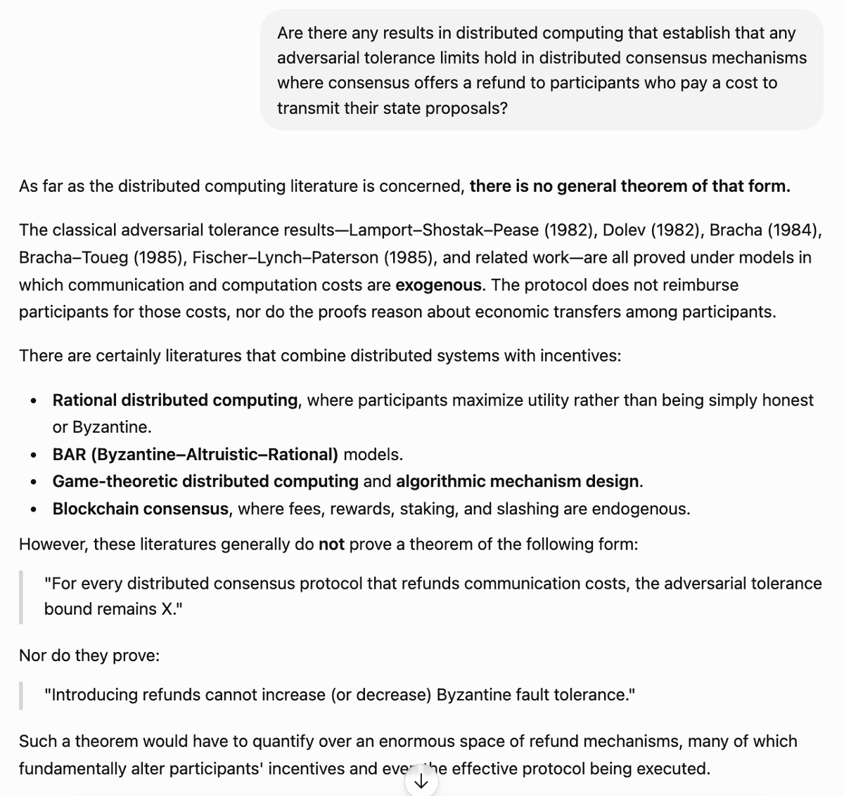 dlancashi's tweet photo. P2SH is live in about two weeks.

The week before Sao Paolo?

Both are important for us.

DeFi for the reasons you mention, but the economics work is equally important. Right now most people in CS believe these problems are provably insolvable. Why do they believe that? You should ask.