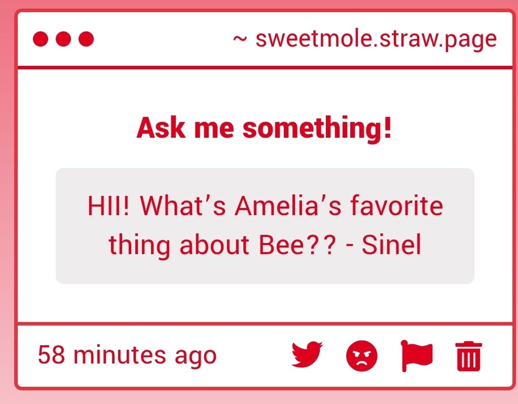Bee ᡣ . ٜ̥ .ྀི - Amelia's girlfriend tweet media