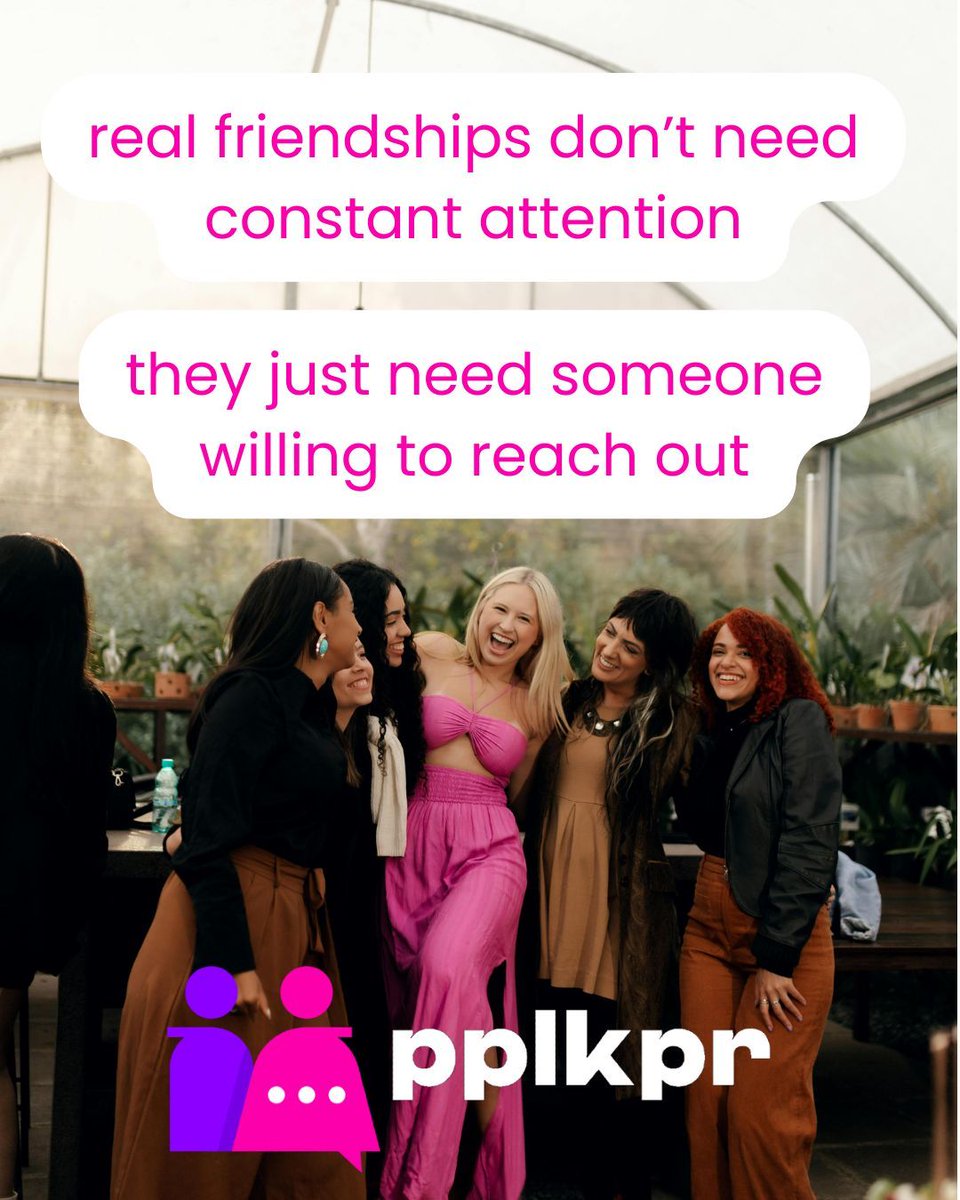 pplkprAI's tweet photo. the strongest relationships are built one small check-in at a time. 
download pplkpr + build better relationships
#pplkpr #betterrelationships #f8 https://t.co/QyNT9Mu9xn