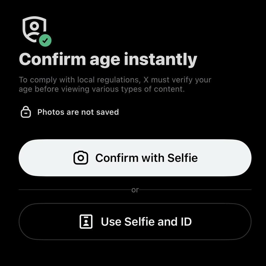yourfeedofme's tweet photo. Verify your age

btw "Photos are not saved" is a total lie. They are all saved and stored somewhere. https://t.co/3cNlHfsaoF