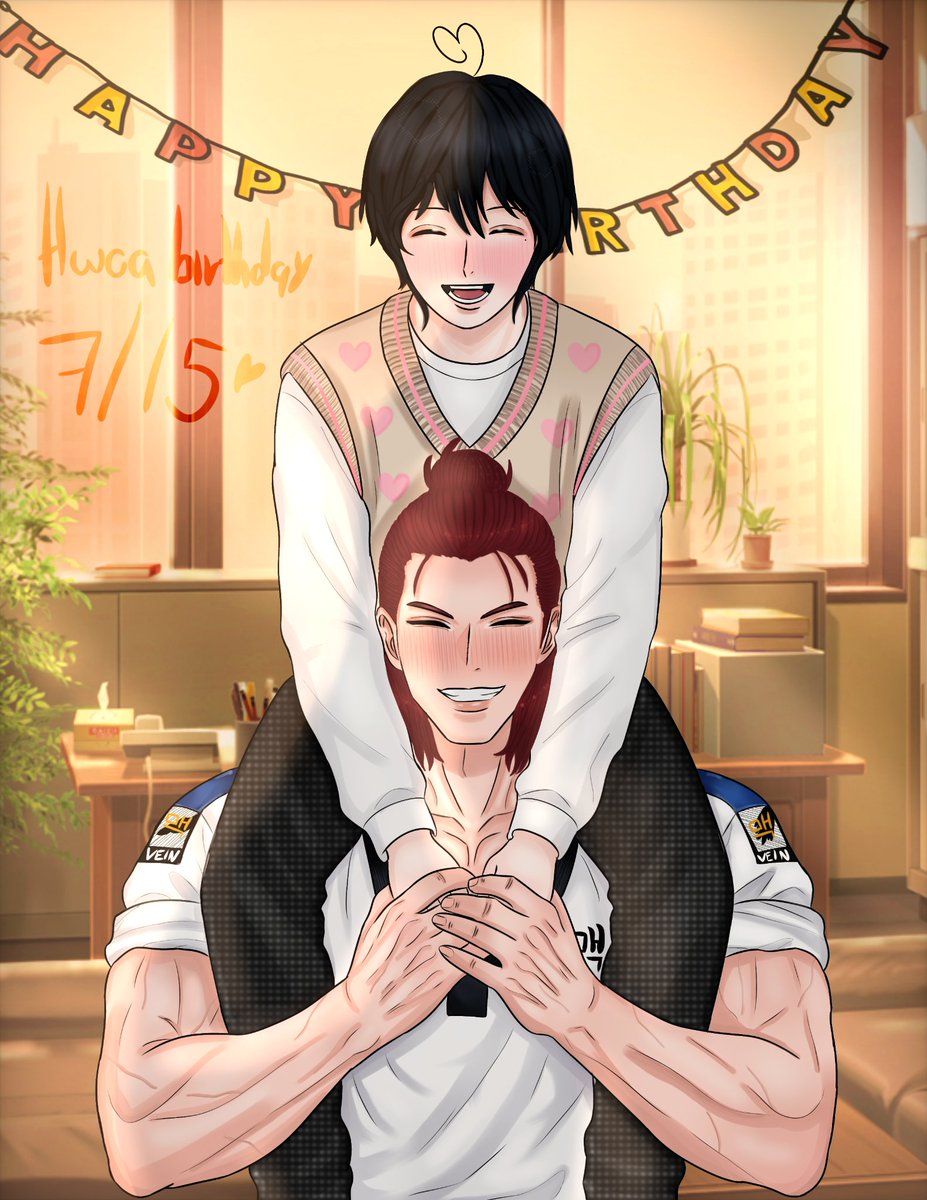 thisisdennmixx's tweet photo. En mi país todavía es 14 de Julioooo pero en Corea ya es 15.

Así qué feliz cumpleaños a mi chuchurrumin mi terroncito de azúcar y el sol qué ilumina mis mañanas nubladas porqué mis días han sido súper horribles últimamente. :(

No se hacer fondos. :/

#selfship #hwoarang #tekken https://t.co/mm6abzCSbM