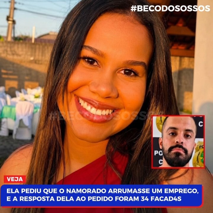 becodosossos's tweet photo. Um ano após a m0rt£ da enfermeira Clarissa Costa Gomes, de 31 anos, o homem acusado pelo cr!m£ foi levado a julgamento e decidiu confessar o que aconteceu. A condenação foi definida nesta terça-feira, 14 de julho de 2026.

Clarissa trabalhava no Hospital Geral de Fortaleza e, horas antes de ter a v!d@ interrompida, havia comemorado uma importante conquista: a aprovação em um concurso da Universidade Federal do Ceará (UFC).

Naquele mesmo dia, 9 de julho de 2025, ela voltou para casa acompanhada do então namorado, Matheus Anthony Lima Martins Queiroz, após os dois saírem da academia.

Segundo as investigações, já na residência, o casal iniciou uma conversa que acabou evoluindo para uma discussão.

Durante o julgamento, Matheus afirmou que Clarissa o incentivava a voltar ao mercado de trabalho e sugeriu que ambos procurassem oportunidades de emprego pela internet. De acordo com o depoimento dele, a conversa se transformou em um desentendimento e, em determinado momento, ele perdeu o controle.

O réu confessou que pegou uma f4c@ na cozinha e at4cou a companheira.

A perícia apontou que Clarissa foi atingida por 34 g0lp£s.

Moradores da região relataram que ouviram gritos vindos da casa. Uma testemunha afirmou ter escutado uma mulher pedir socorro e dizer que seria m4t@da. Pouco depois, o silêncio tomou conta do imóvel.

Quando as equipes policiais chegaram ao local, encontraram Clarissa já sem v!d@.

Matheus foi localizado e preso em flagrante no mesmo dia, no bairro Maraponga.

Durante o julgamento, a mãe da vítima emocionou os presentes ao relembrar o momento em que chegou à residência e encontrou a filha. Ela afirmou que nunca havia percebido sinais de um relacionamento v!ol£nt0 e disse que o acusado sempre demonstrava um comportamento respeitoso quando estava na presença da família.

O julgamento teve início na segunda-feira, 13 de julho, mas precisou ser suspenso temporariamente após o réu sofrer uma convulsão durante um intervalo. A sessão foi retomada no dia seguinte, quando ele confessou o cr!m£ diante do Tribunal do Júri.

Ao final do julgamento, Matheus Anthony Lima Martins Queiroz foi condenado a 31 anos e 3 meses de prisão por f£minicíd!0.

A Justiça também negou ao condenado o direito de recorrer em liberdade e determinou o pagamento de R$ 40,5 mil de indenização aos familiares da vítima. O Ministério Público informou que recorrerá da decisão para pedir o aumento da pena.