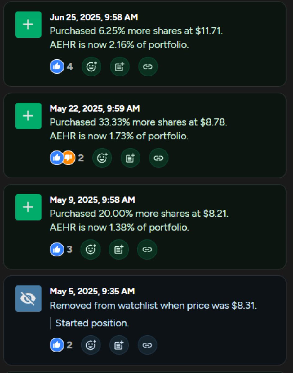 StockPreacher's tweet photo. $AEHR is back to being a ten-bagger for subscribers 🙃 https://t.co/8PHP3C022H