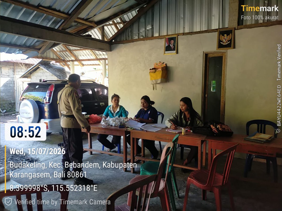 PBebandem's tweet photo. Dukung Generasi Emas Bebandem Bebas Stunting, Bhabinkamtibmas Atensi Giat Posyandu di Banjar Gula
​Polsek Bebandem terus berkomitmen mendukung program prioritas pemerintah dalam menciptakan generasi masa depan yang sehat dan berkualitas melalui pemantauan kesehatan sejak dini. https://t.co/KxdQCU5ewR