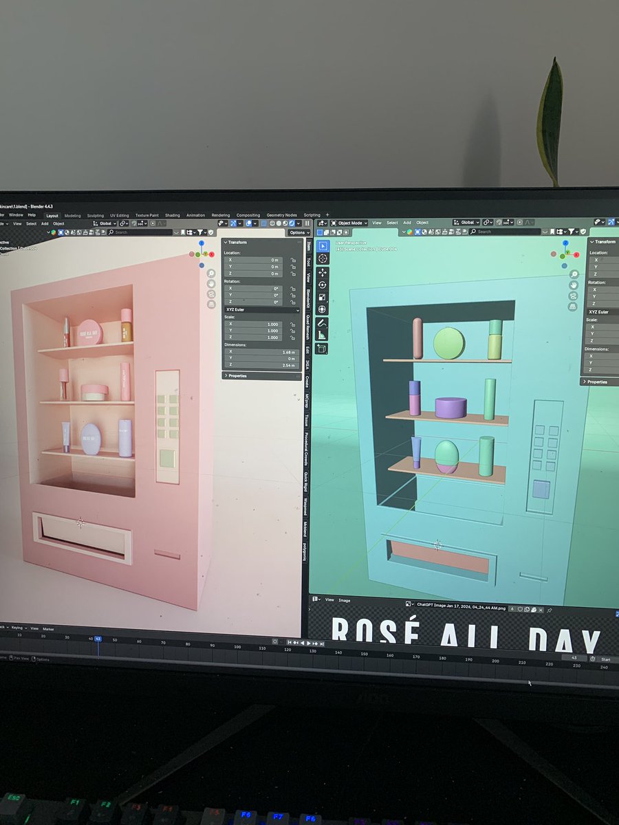 kaky_kukeko's tweet photo. halo gais yg mau joki tugas 3d nya bisa DM atau klik link dibawah ya!
https://t.co/5lp4hB98je
#jasa3d #joki3d #jokitugasblender #jokianimasi #jasabooth3d #jokitugas3d https://t.co/pIDvO1xg5z