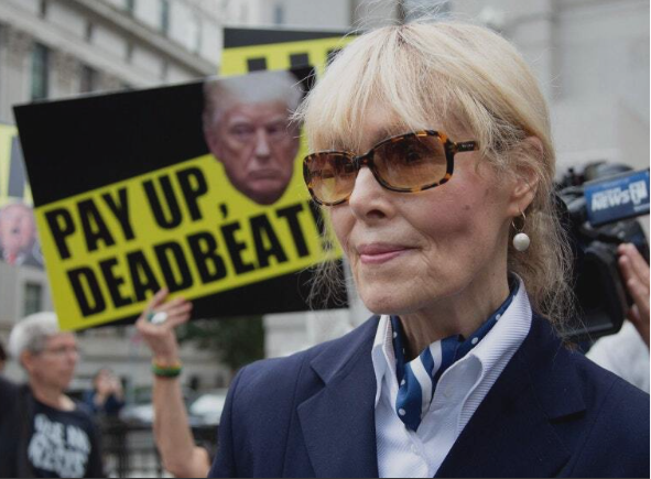 shuichi22's tweet photo. @WhiteHouse @TreyYingst U.S. President Donald Trump paid damages in the 900-million-yen range to fashion columnist E. Jean Carroll, the victim in a civil lawsuit concerning a sexual assault incident that occurred approximately 30 years ago. https://t.co/MvEgXobDPL
