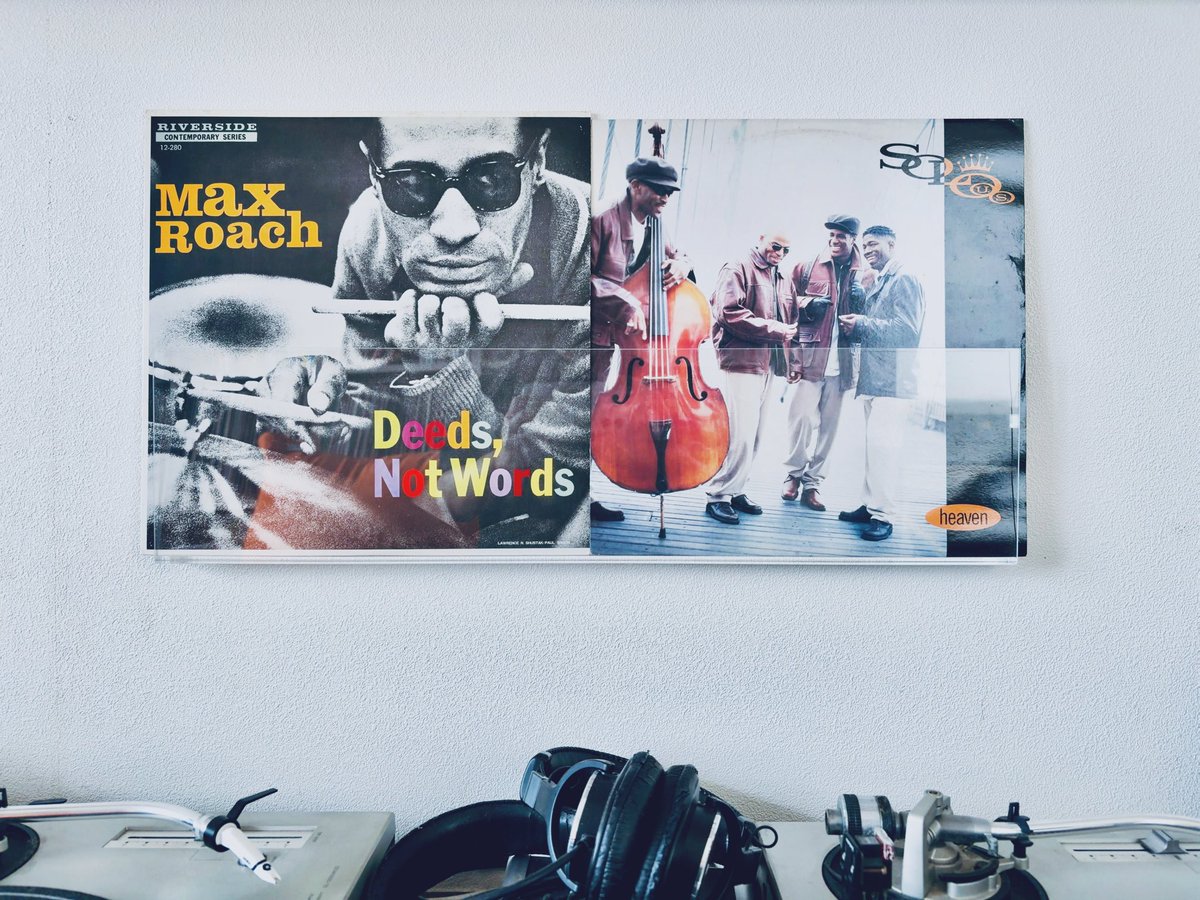 innamix's tweet photo. きょうの壁レコ
#maxroach
#solo
#壁レコ https://t.co/FEpMyZK89K