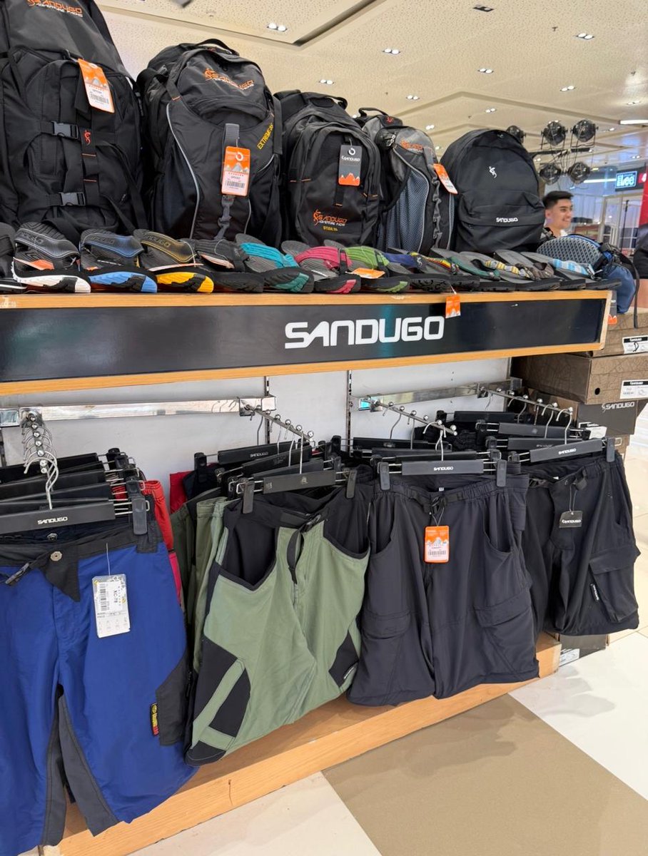CityMallPh's tweet photo. Step up your outdoor game with high-quality apparel from Sandugo! 🚴‍♀️🧗‍♂️🩴 Available in a CityMall near you

#CityMallPH #Sandugo https://t.co/aKEsznK89R