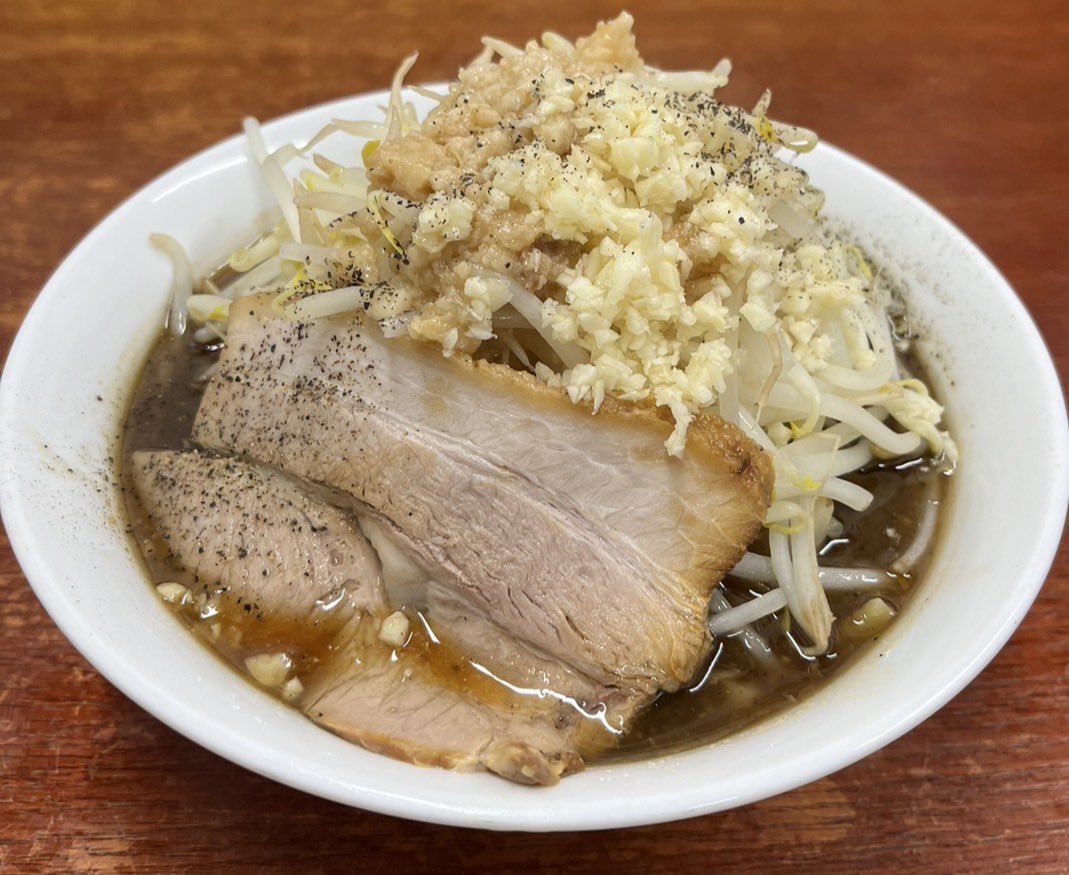 暑い日こそニンニクマシマシ‼︎ 7/15(水) ラーメン296清田国際大学前店