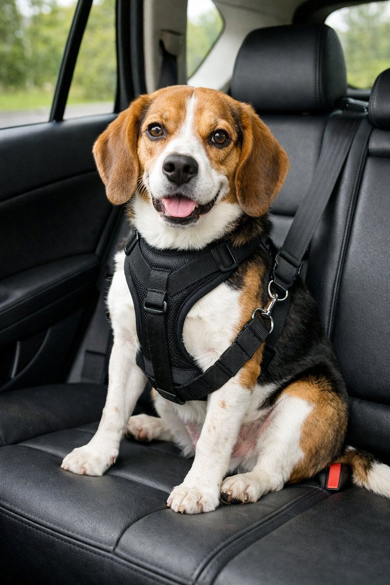 petcityware's tweet photo. Safety first—using a dog seat belt in the car helps protect your furry co-pilot from sudden stops or turns.

How do you secure your pets during car rides? Tell us your best tips or tricks for safe travels! #DogSeatBelt #PetTravel

Please like, share, and follow us! https://t.co/2UxUtqcRQ4
