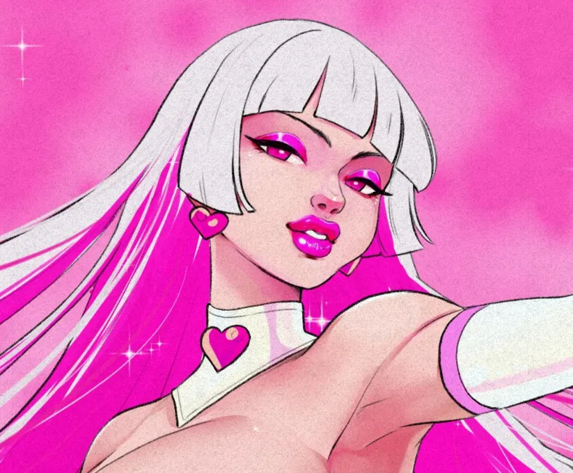 Megaflare08's tweet photo. BIG QUESTION!
So, out of ALL of my OCs, who do YOU think would be a good date for Yumi Heart?
Like, if Yumi went on a date with one of my other OCs, who would it be? 🤔
Trying to see something... https://t.co/p4QIGQeoGC
