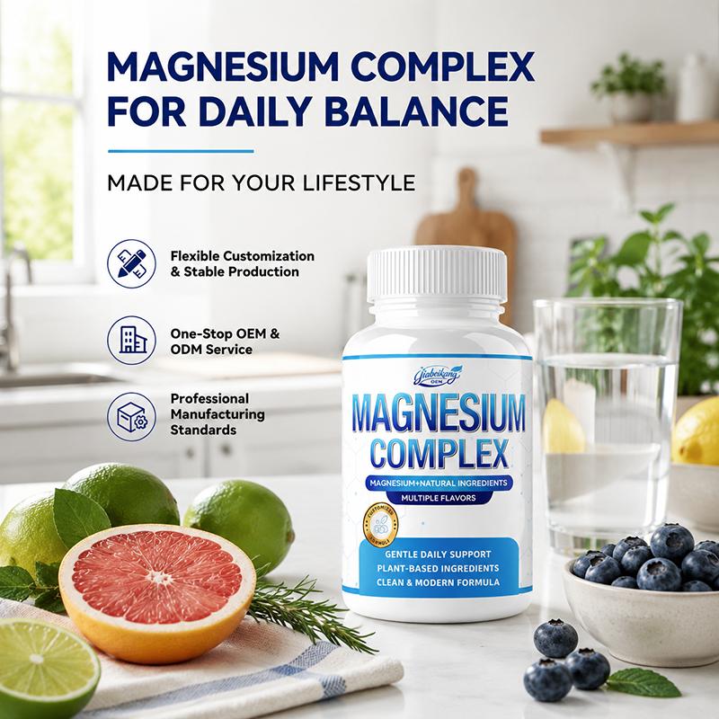 jiabeikang1's tweet photo. Build your wellness product with a trusted OEM ODM Magnesium Complex Supplement Supplier.
✅ Custom formulas
✅ Private label solutions
✅ Premium ingredients
✅ Professional supplement manufacturing
Create magnesium supplements designed for today’s health-conscious consumers. https://t.co/9n5wGYqSIS