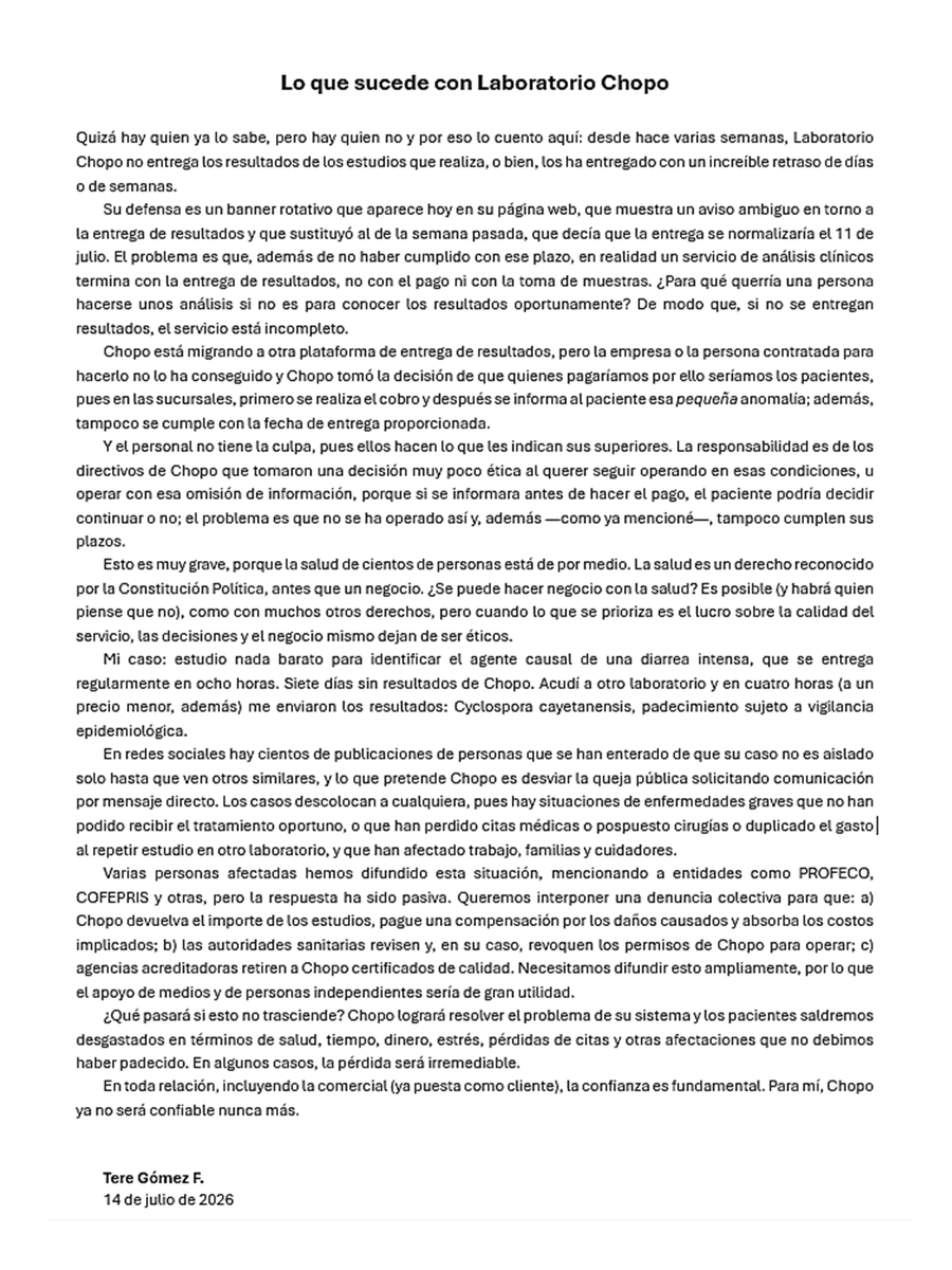 Tere Gómez tweet media