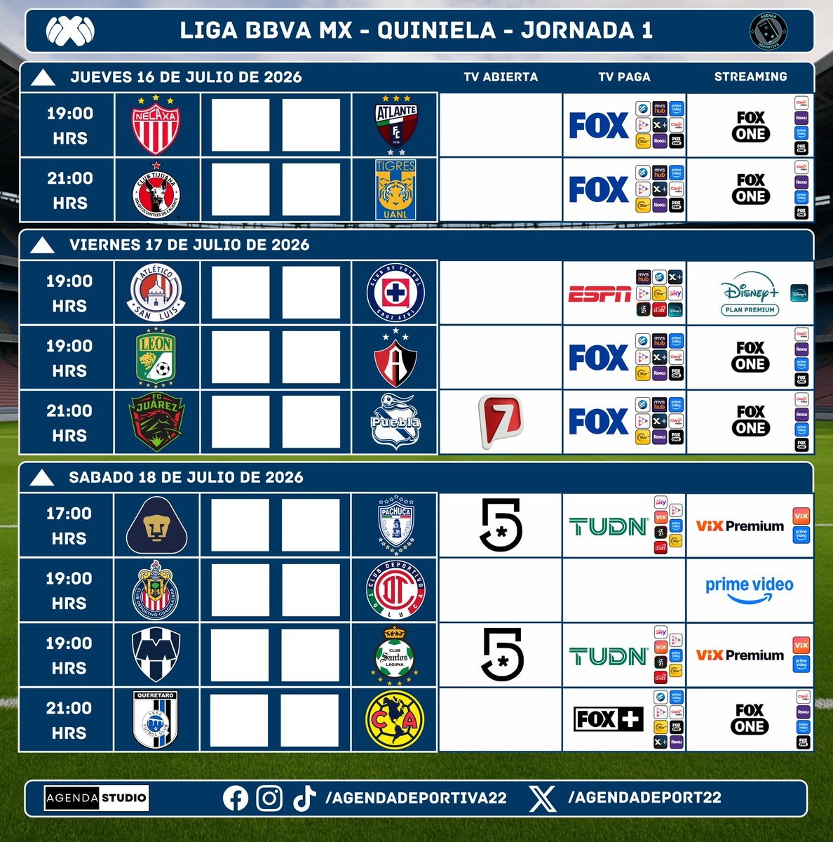 Agenda Deportiva tweet media