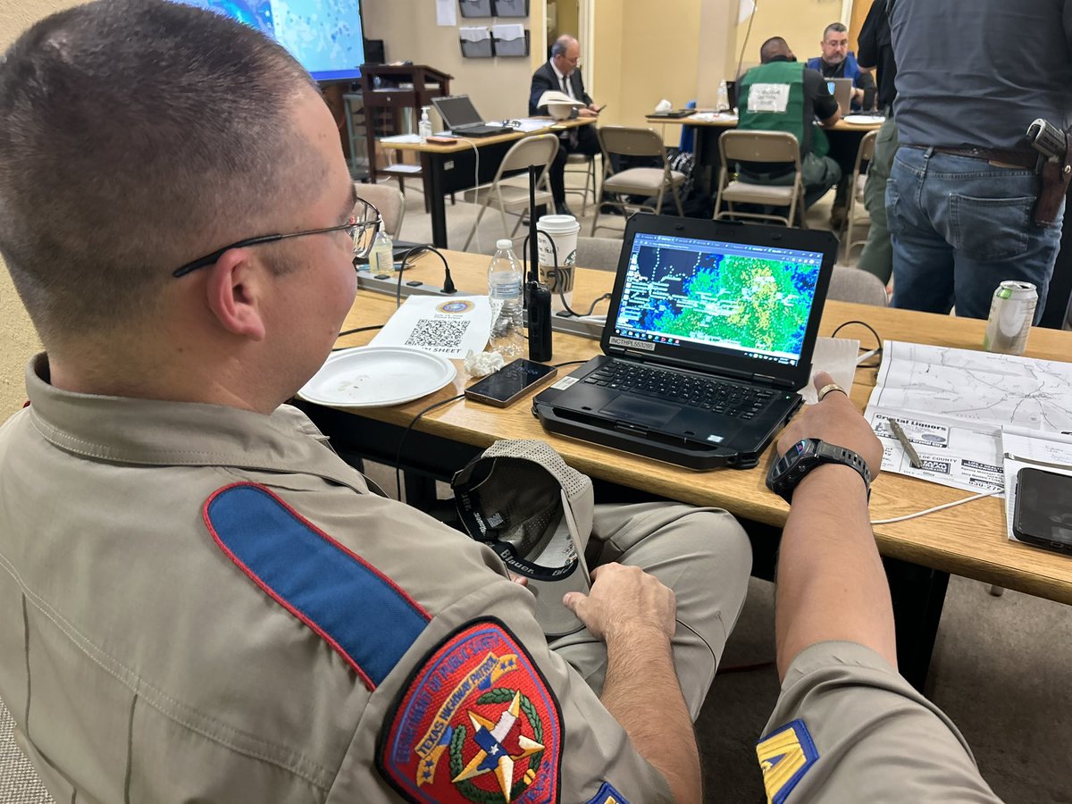 TxDPSSouth's tweet photo. 🚨 All hands on deck across South Texas.
The @TxDPS Emergency Operations Center is activated. Tactical teams remain deployed, with aircraft on standby if needed.
⚠️ Turn Around, Don’t Drown.
Road conditions: https://t.co/l2XFTIf0re
#TexasDPS #FloodSafety #ProtectingTexas https://t.co/XN1WxJtBwV