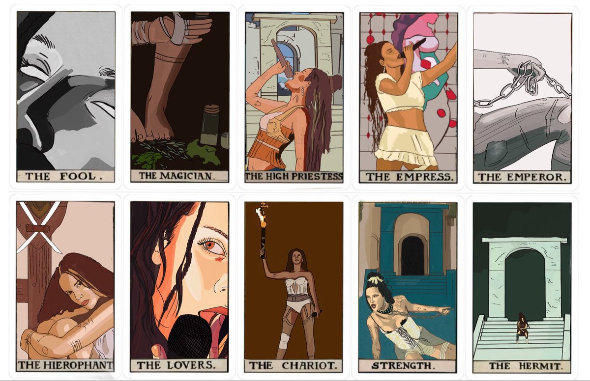 d4rwin1sm's tweet photo. Halsey’s tarots: La ragazza nella torre edition

A tribute to the coolest summer tour 🌟🤍 https://t.co/xefuTCEoGa