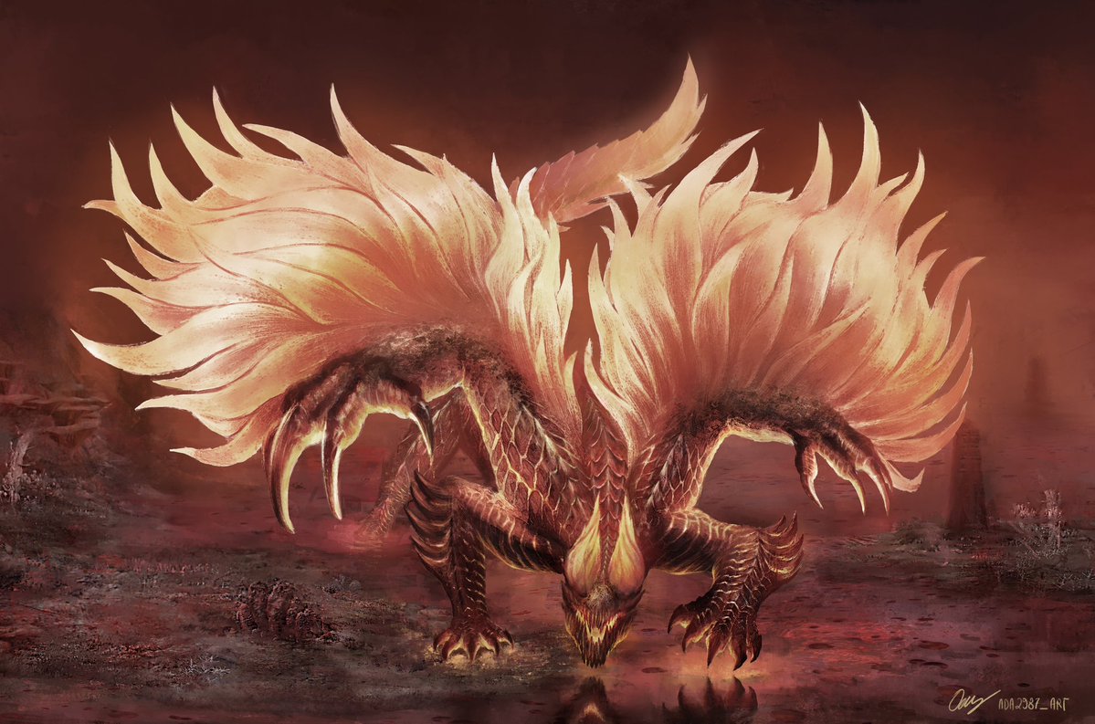 Ada2987_art's tweet photo. [Repost]
Scarlet Rot Gore Magala
Elden Ring x Monster Hunter crossover
#mhart #monsterhunter #eldenring https://t.co/tNnSDcum65