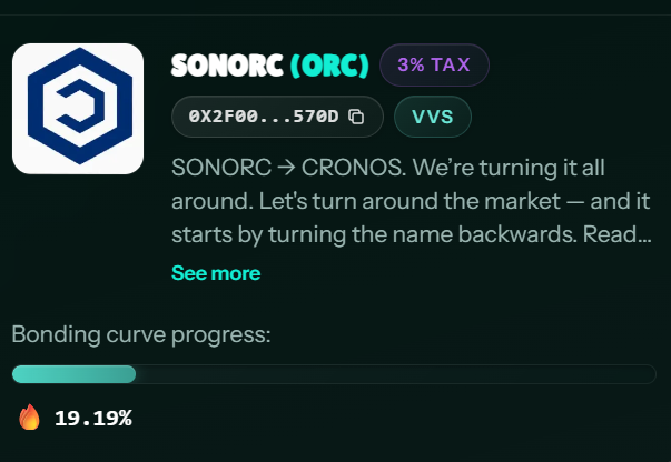 SON0RC's tweet photo. OFFICIAL ANNOUNCEMENT
We now have our official X account: https://t.co/tP9qqrirwn
Token info + image fully fixed on #WolfSwap &amp; trackers!
$SONORC → CRONOS (read it backwards) Turning the market around together
https://t.co/nBP8T4CtNC 
#CRONOS #SONORC #CRO #CROFAM #CRYPTOCOM https://t.co/P8SVDDnobv