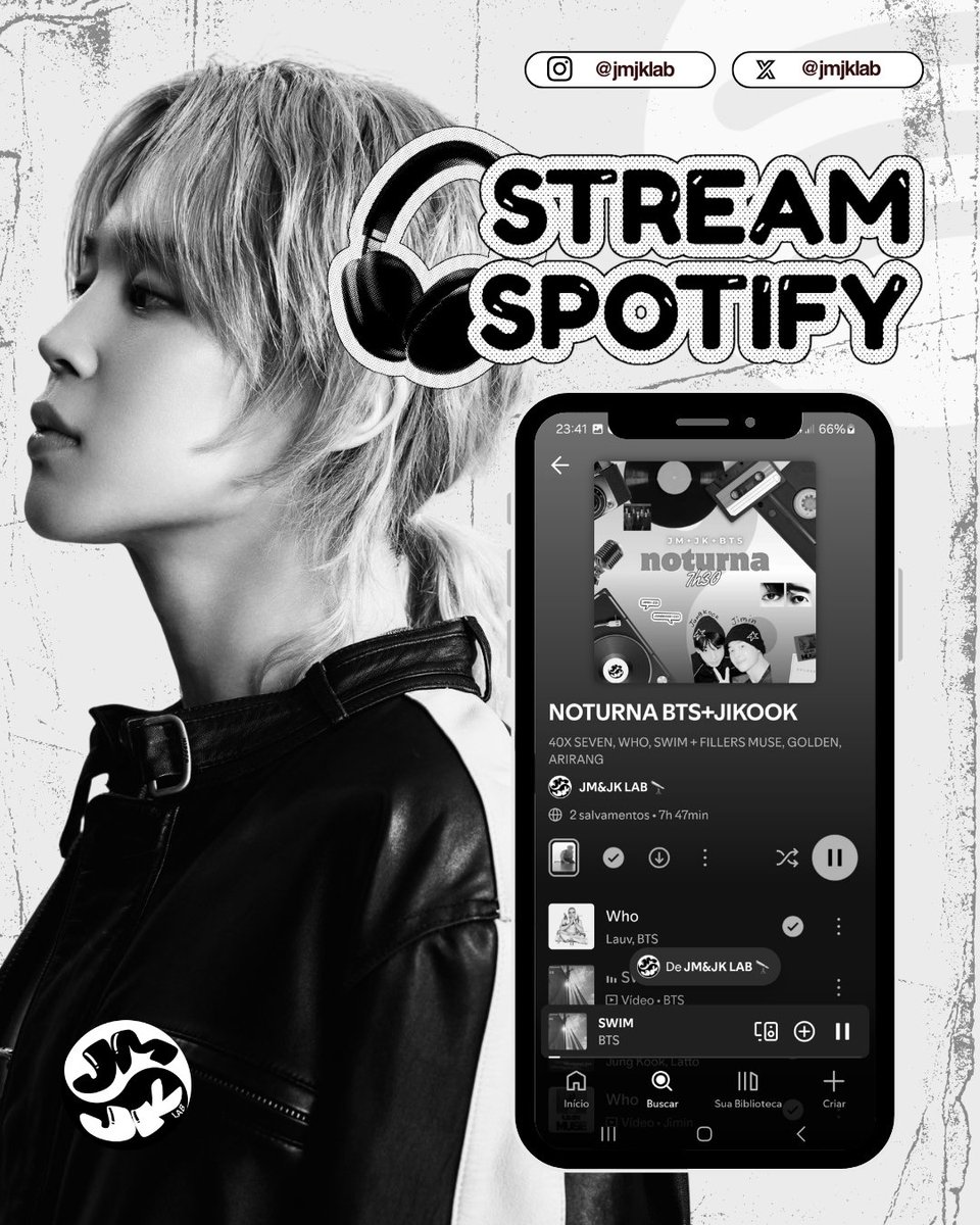 jmjklab's tweet photo. 🎧| Contagem do Spotify reiniciada!

Que tal rodar uma playlist noturna e ajudar nos charts?

🌙 Jimin e Jungkook contam com seu amor e apoio para conquistarem ainda mais 🖤🤍

🫶 Bora fazer a diferença juntos?

🔗https://t.co/kEeDZEVqVm https://t.co/BglgR8dMFL