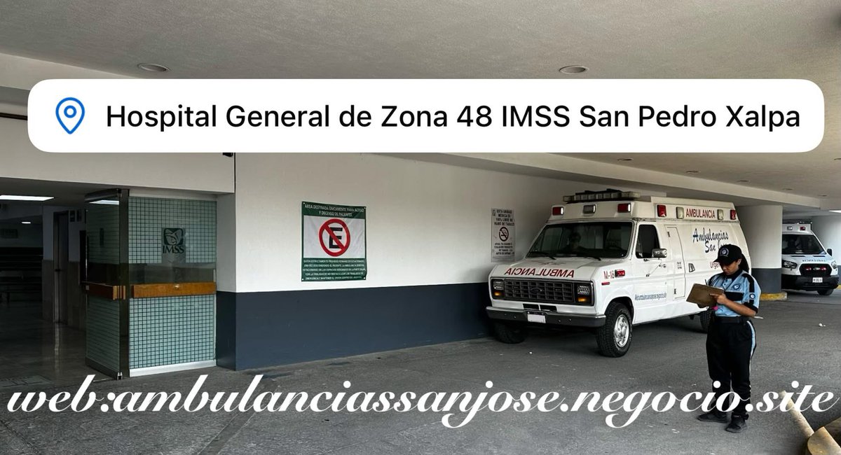 AmbulanciasJ's tweet photo. Buena tarde entregando paciente en urgencias. 
Siempre a tu Cuidado. https://t.co/olFMHSw7zK
