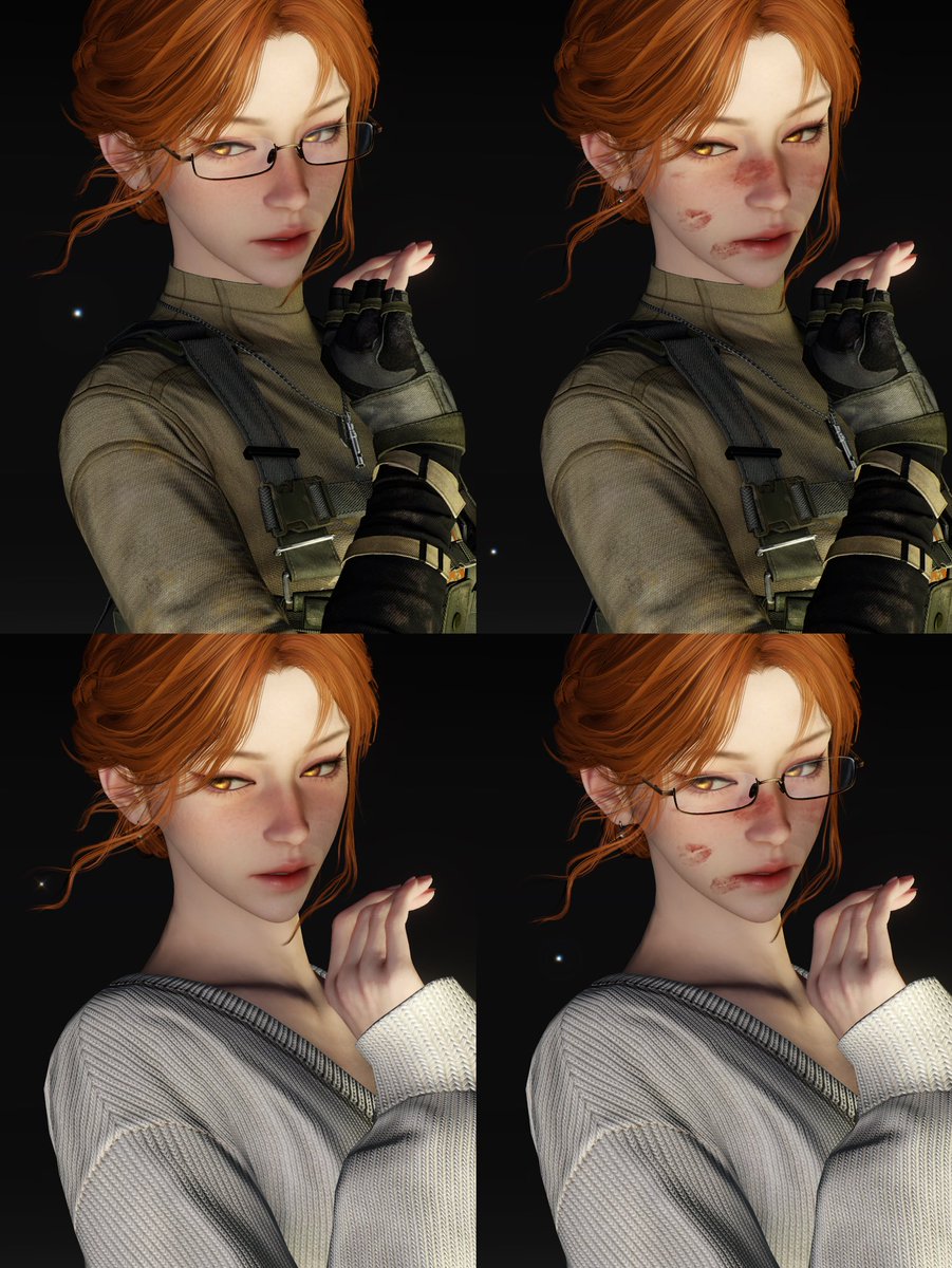 Adorky_'s tweet photo. @mephistomum I’ve been obsessed with the "army"? outfit so less goddness more badass soldier for my mc, such a pretty QR though!!!  Your mc is so pretty!!! https://t.co/tDSHnF0GS1