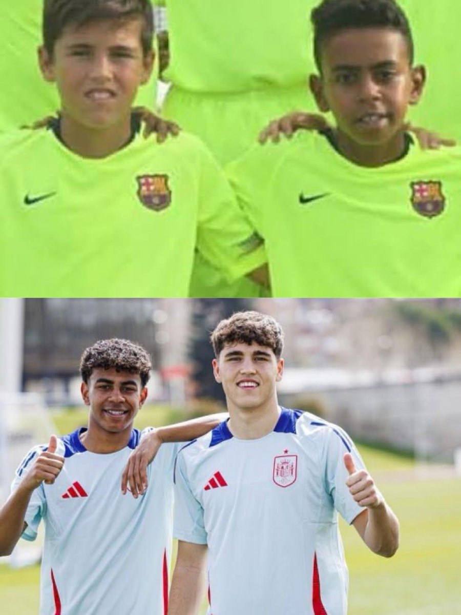 AndresNosecalla's tweet photo. @OswaldoMor75374 @JeffFcb14 Estos dos niños van a jugar una final del Mundial
Cubarsi y Lamine Yamal
#mundialdefútbol2026
#FCB https://t.co/GZEcziqSgH